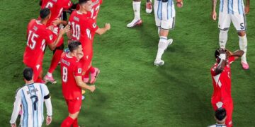 World Cup: Argentina Beat Switzerland 3-1 After Extra Time to Reach Semi-Finals