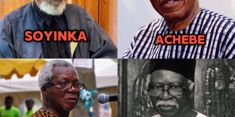 How Wole Soyinka, Chinua Achebe, J. P. Clark and Bruce Onobrakpeya Became Professors Without a PhD in Nigeria