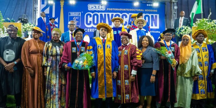 Babcock Convocation: Ogun State Governor, Babcock VC Challenge Graduates to Turn Knowledge into Solutions