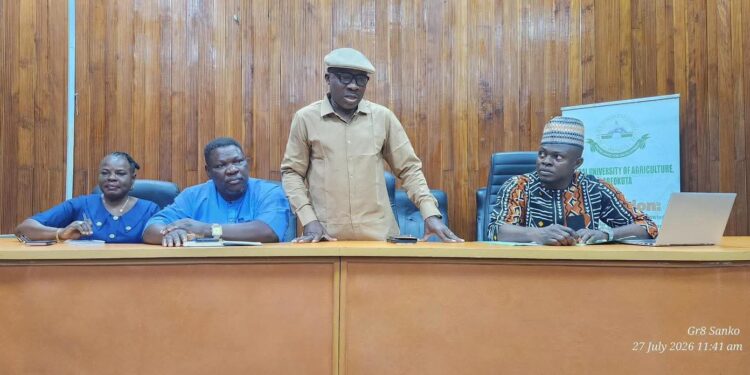 FUNAAB Inaugurates 40th Anniversary Committee