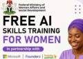 Apply: Federal Government, Microsoft Launch Free AI Skills Training for Nigerian Women