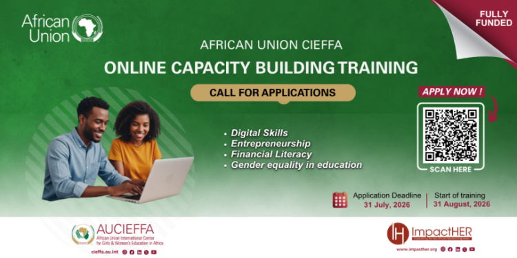 African Union Opens Applications for Fully Funded 2026 CIEFFA Online Capacity Building Training