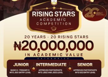 Apply: Life-Baker Rising Stars Academic Competition 2026 (₦20 Million in Academic Value)