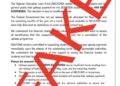 Photo: NELFUND Dismisses Circulating Document as “FAKE”