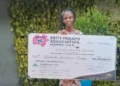 2026 UTME top scorer receives ₦1m scholarship