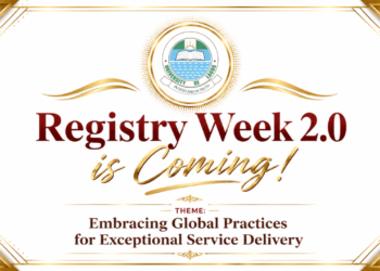 UNILAG to Host Second Registry Week on Global Best Practices in University Administration