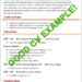 10 Components of a Standard CV