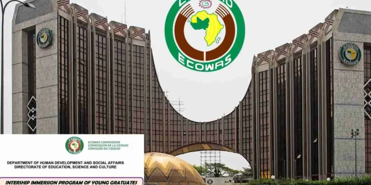 2027 ECOWAS Young Graduates Immersion Programme Opens Applications | Requirements, Benefits and How to Apply