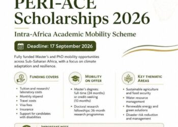 The PERI-ACE Intra-Africa Academic Mobility Scheme 2026