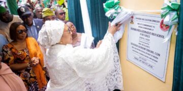Nigeria’s First Lady, Senator Oluremi Tinubu Commissions Nigeria’s First Alternative Secondary School for Girls in Lagos