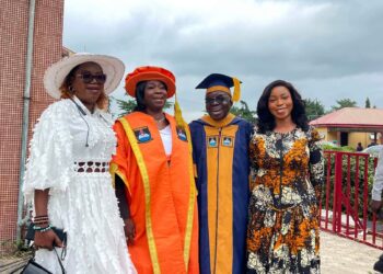 Kaoli Olusanya Graduates from LASU with 4.88 CGPA at Over 70