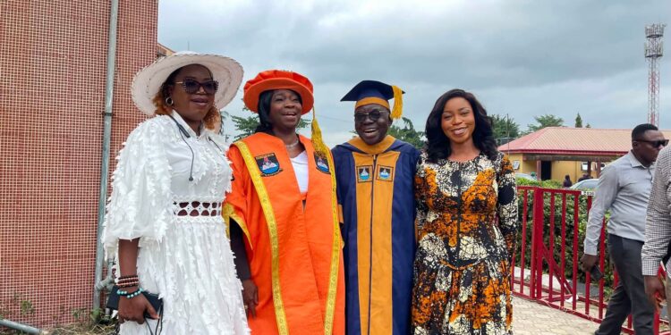 Kaoli Olusanya Graduates from LASU with 4.88 CGPA at Over 70
