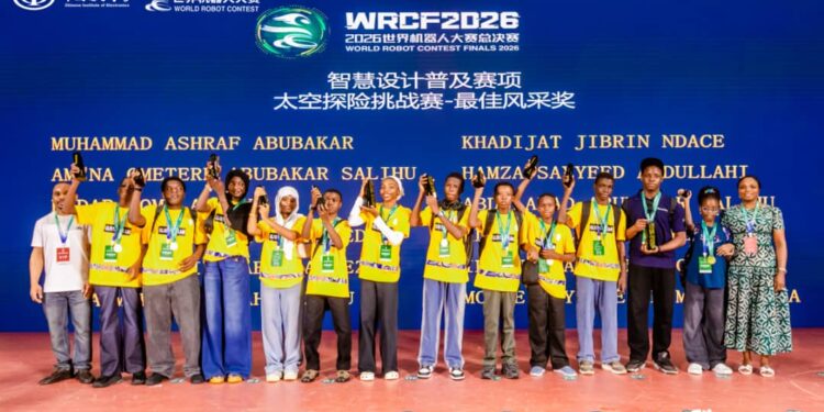 Ambassador Dambazau Applauds Nigerian Students’ Performance at iCode Competition in Beijing
