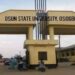 UNIOSUN to Students: Cultism, Exam Malpractice Will Attract Sanctions