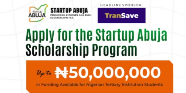 Startup Abuja Opens Applications for Fully Funded Scholarship Programme for Nigerian Students