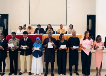 UNILAG Swears In New Student Leaders, Urges Them to Lead Through Service