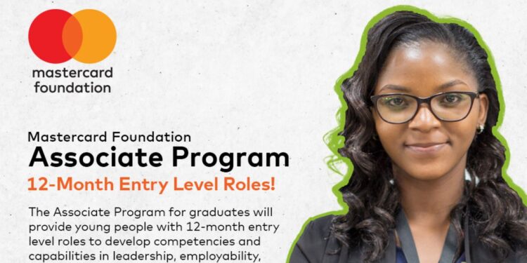Mastercard Foundation Opens 2026 Associates Programme for Young Africans