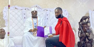 Ooni Gives American Basketballer Jaylen Brown A Yoruba Name