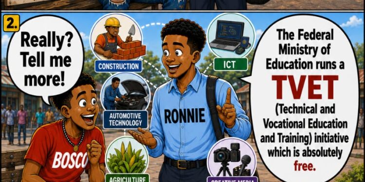 No Money to Learn a Skill? Learn from Ronnie!