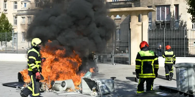 Teenager Loses Hand in Grenade Blast as France’s School Protests Turn Violent