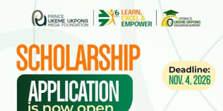 Prince Ukeme Ukpong Foundation Scholarship 2027 Opens for Akwa Ibom Students
